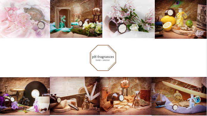 Exceptional set of 8 fragrances, natural, premium, 2ml -pH fragrances